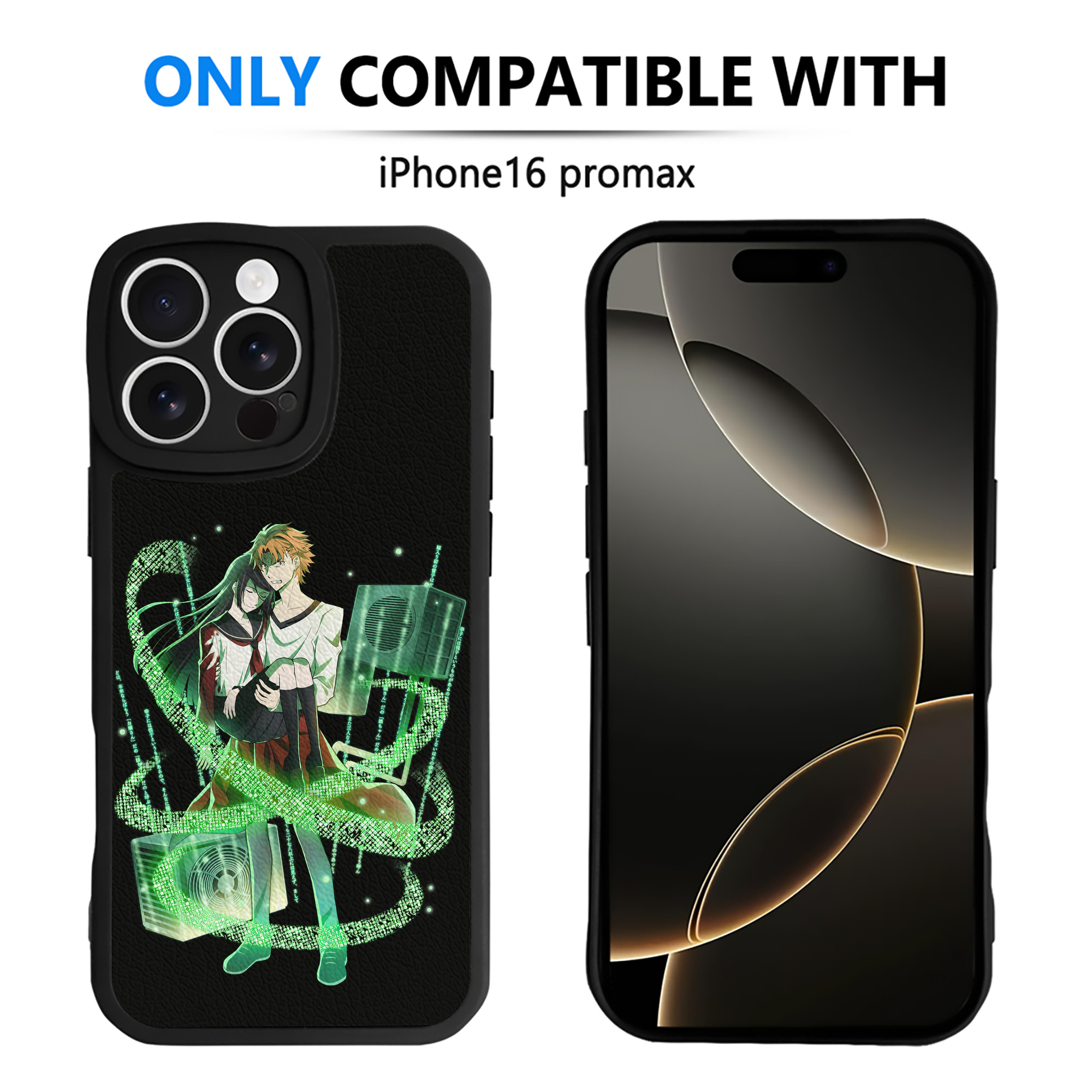 （画像用） 文豪ストレイドッグス Bungo Stray Dogs 【iPhone 16シリーズ対応】シリコンスマホケース（レザー調） 材質：シリコン